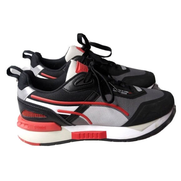 Puma Mirage Tech Shoes Mens 9 Black High Risk Red 381118 04 main image 7